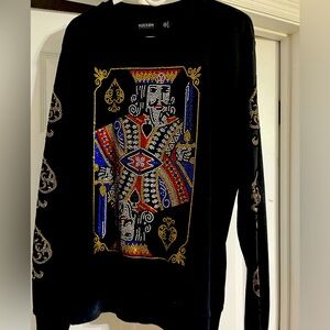 King Of Spade’s Black Sweatshirt W/ Accents
